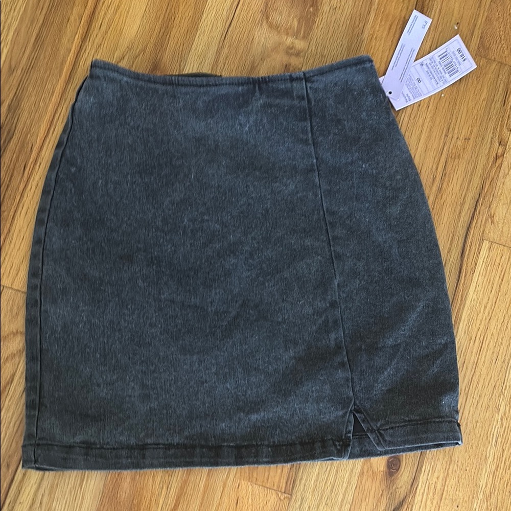 Black Wash Skirt